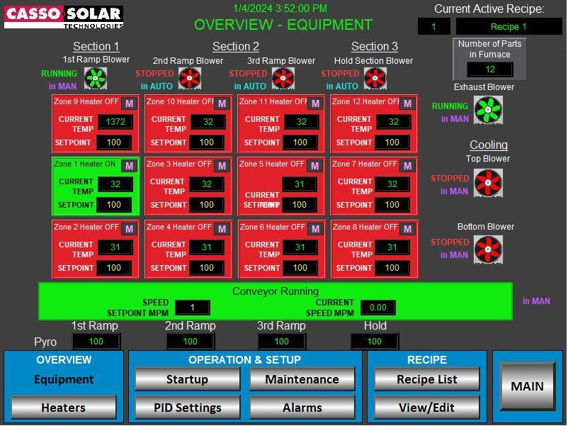 Custom Machine Programming Replacement Heaters