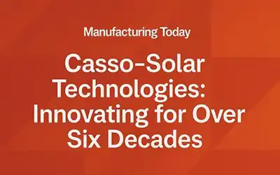 Casso-Solar Technologies Featured in Manufacturing Today for Six Decades of Infrared Heating Innovation